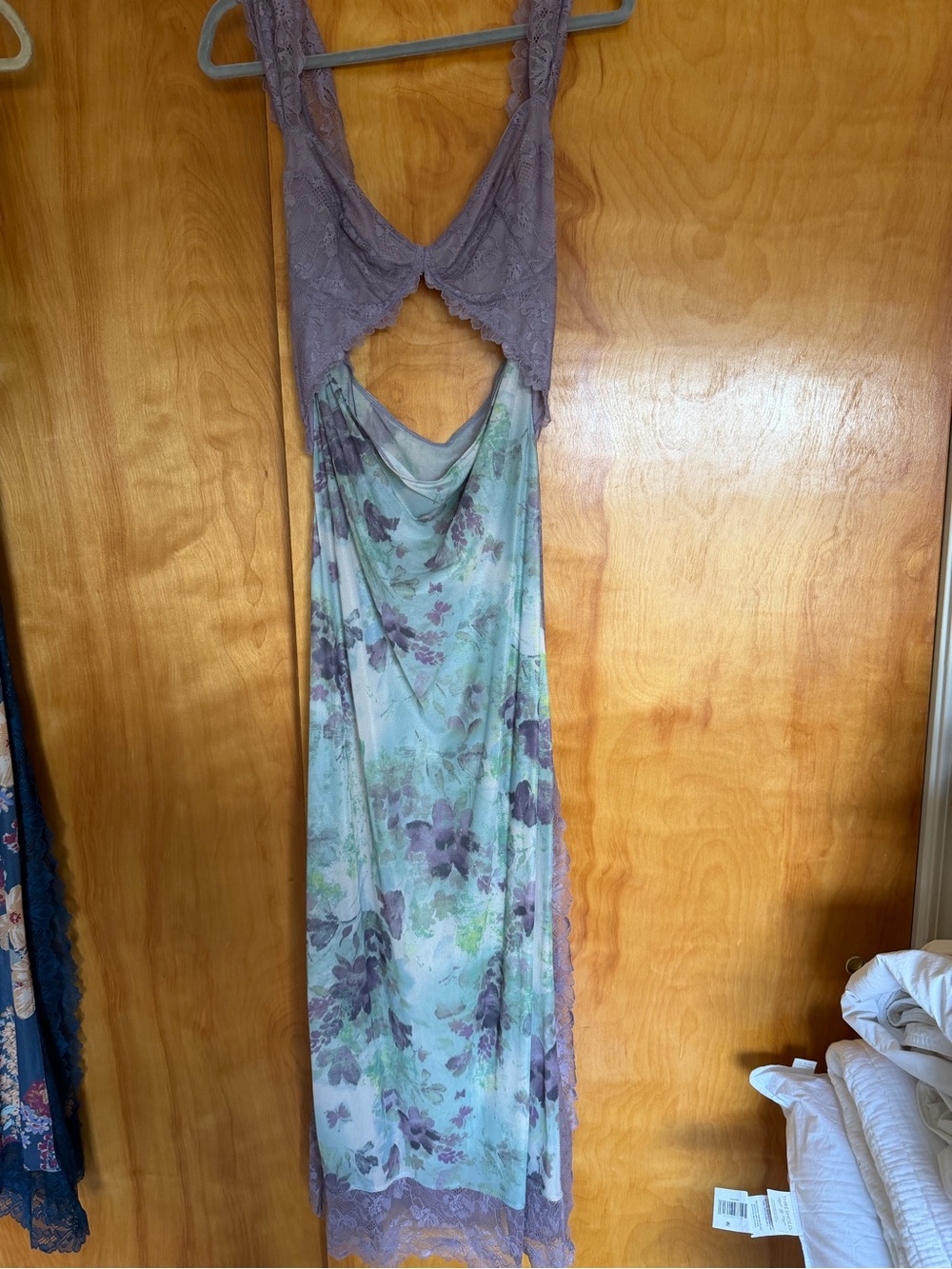 Free People Suddenly Fine Maxi Slip Dress
